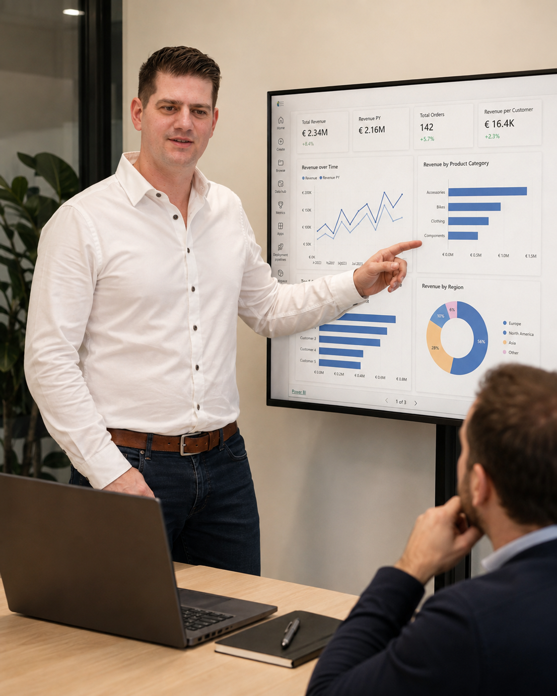 Consultancy in de sierteelt met tablet